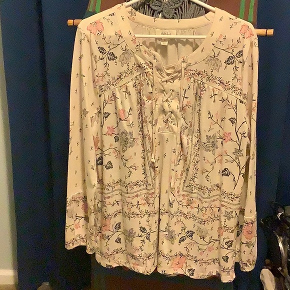 💐Style & Co Long Sleeves Top💐 - Picture 1 of 7